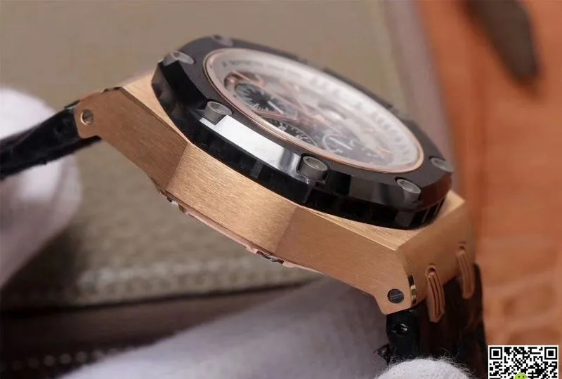 Audemars Piguet Royal Oak Offshore 26078RO.OO.D002CR.01 JF Factory 1:1 Best Edition Replica Watch Black Rubber Strap